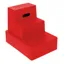 Standard Mounting Block 3 Step - Red